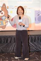 台灣流行疾病學專家何美鄉博士出席【制伏腸病毒 爸媽更安心】衛教記者會 。（圖／記者楊澍攝影）