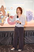 台灣流行疾病學專家何美鄉博士出席【制伏腸病毒 爸媽更安心】衛教記者會 。（圖／記者楊澍攝影）