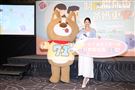 腸病毒衛教大使趙孟姿出席【制伏腸病毒 爸媽更安心】衛教記者會 。（圖／記者楊澍攝影）