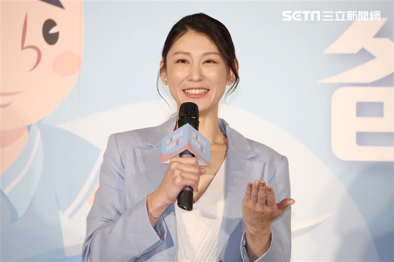 腸病毒衛教大使趙孟姿出席【制伏腸病毒 爸媽更安心】衛教記者會 。（圖／記者楊澍攝影）