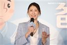 腸病毒衛教大使趙孟姿出席【制伏腸病毒 爸媽更安心】衛教記者會 。（圖／記者楊澍攝影）