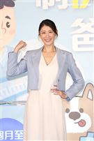 腸病毒衛教大使趙孟姿出席【制伏腸病毒 爸媽更安心】衛教記者會 。（圖／記者楊澍攝影）