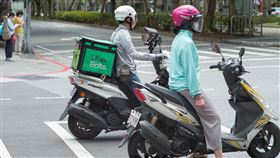 外送員/Uber Eats(記者陳弋攝影)