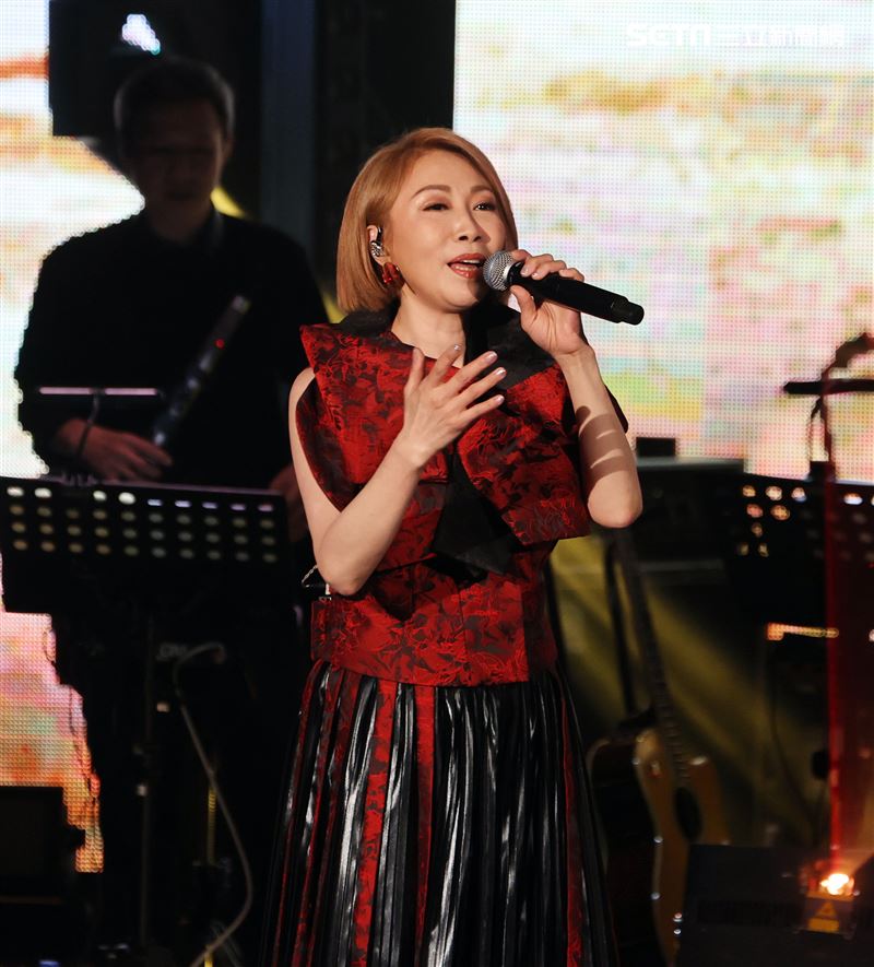 李翊君2023 「三五好友」演唱會。（記者邱榮吉/攝影）