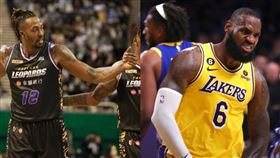「魔獸」霍華德，「詹皇」詹姆斯（LeBron James）（圖／翻攝自霍華德IG、湖人隊推特）