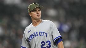 ▲葛蘭基（Zack Greinke）5.2局失2分，隊友全場僅擊出1安。（圖／美聯社／達志影像）
