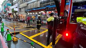 豪大雨,淡水,施工,英專路,新北,受困,