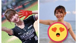 啦啦隊女神海邊解放！泳裝照讓2萬人搶讚