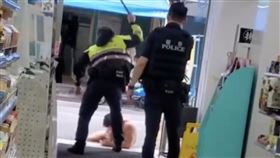 肌肉男,健身教練,女友,超商,浩克（圖／翻攝自記者爆料網）