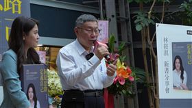 柯文哲出席林筱琪新書發表會。(圖/民眾黨提供)