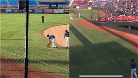 樂天,桃園棒球場,富邦悍將,外野線,啦啦隊,桃猿