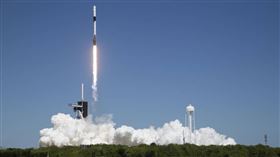 NASA：搭載沙烏地首位女太空人赴ISS火箭升空（圖／翻攝自NASA）