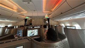  圖／記者谷庭攝,華航永續航班