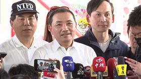 侯友宜22日板橋溪北公園地下停車場開工動土典禮。