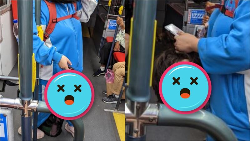 女學生提「人頭」搭公車　他嚇傻差點閃尿