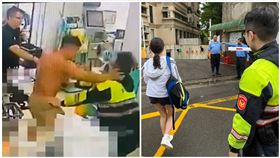 王姓員警,護送,考場,浩克（圖／翻攝畫面）