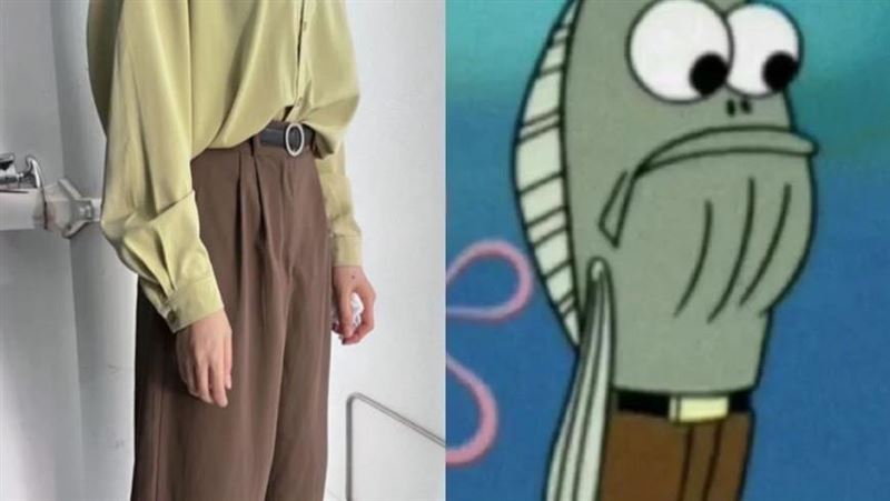 朋友吐槽「你穿得像條魚」附上對比照 她愣一下秒認!網笑翻