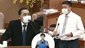 何博文要求侯友宜向陳時中道謝（圖／翻攝自新北市議會）