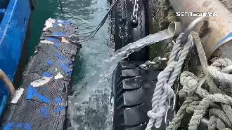 正濱漁港漏水2個月沒修　竟稱有軍方管線