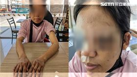 台中惡雇主母女虐外傭　灌水毆打半裸餵食（圖／翻攝畫面）