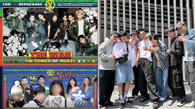 陸綜抄襲EXO。（圖／翻攝自微博）