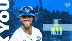 ▲Hunter Dozier。（圖／取自堪薩斯皇家FB）