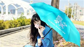 中鋼紀念品「傘Q」。（圖／中鋼提供）