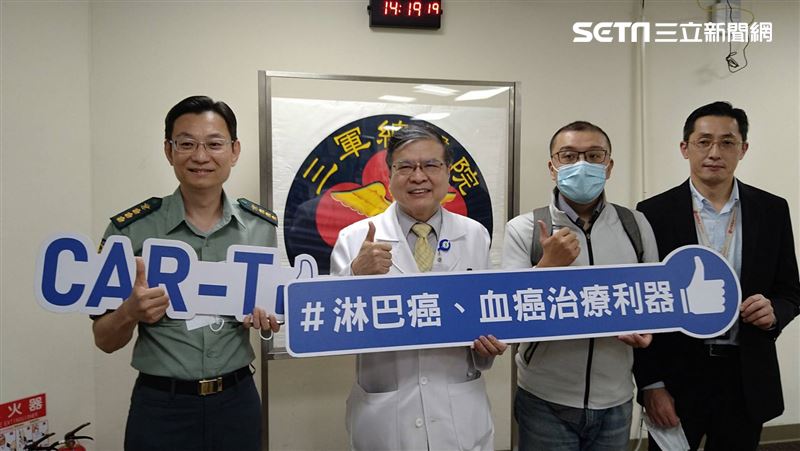 愛家男2度血癌CAR-T細胞治療腫瘤奇蹟消失