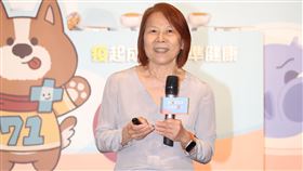 台灣流行疾病學專家何美鄉博士出席【制伏腸病毒 爸媽更安心】衛教記者會 。（圖／記者楊澍攝影）