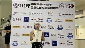 總統教育獎,游泳,建功高中,李翊菱（圖／新竹市政府提供）