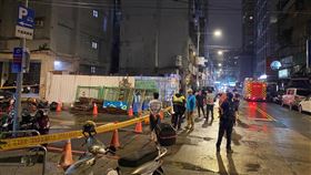 板橋建案塌陷（圖／翻攝畫面）