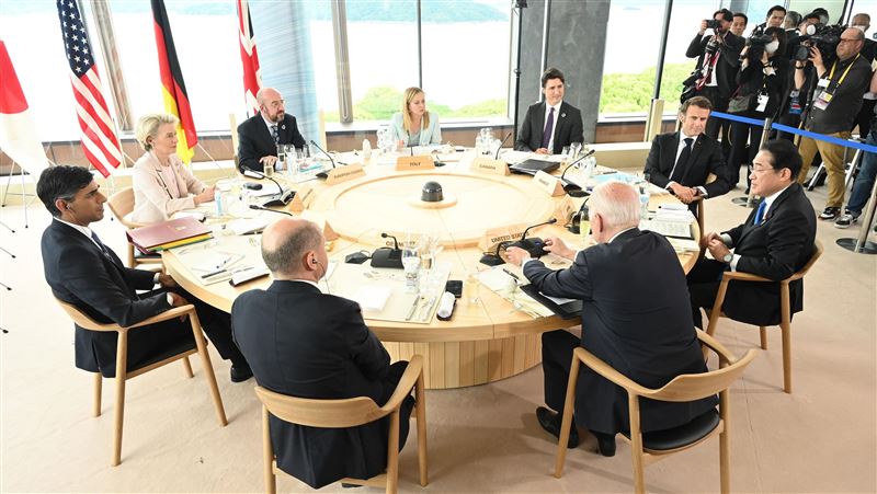 G7後被問「台灣有事」　岸田重申和平解決