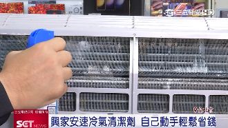興農集團興家安速冷氣清潔劑　自己動手洗