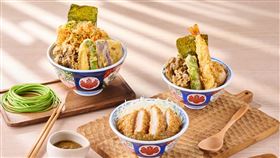 日本知名天丼「金子半之助」祭出新品「咖哩豬排雙饗丼」及「野菜麻婆天丼」,金子半之助提供