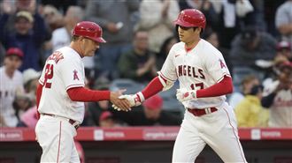 賽前和林襄握手！　大谷翔平炸本季第12轟