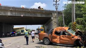 嘉義,皮卡,國道,邊坡,車道