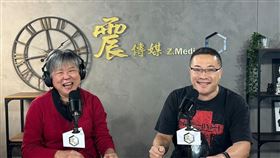 政治評論員朱學恒接受《新聞不芹菜》黃光芹訪問(圖/【震傳媒】提供)