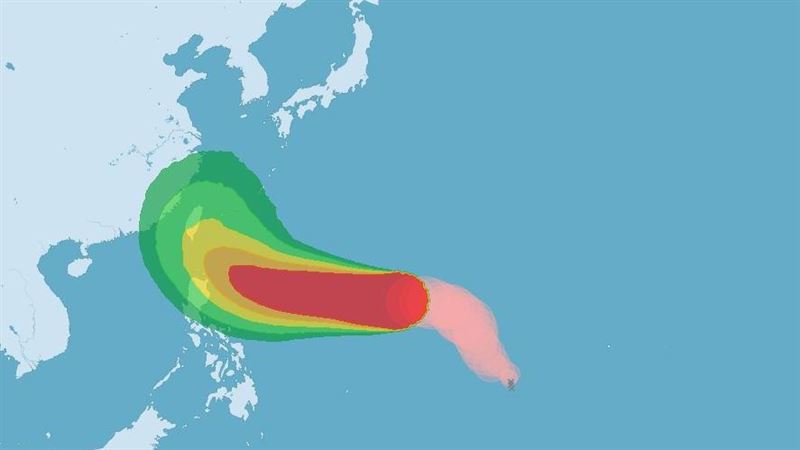 今高溫狂飆33度　瑪娃最新模擬路徑曝光