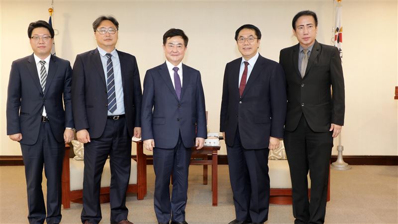 黃偉哲迎李殷鎬！盼打造台韓交流新面貌