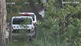 日本長野攻擊案，霰彈槍射殺4人「2警1女亡」議長兒落網。（圖／NTV 授權）圖片請勿外送