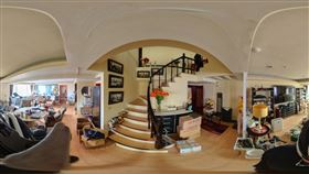 ▲國民黨前立委李慶華位於新北市汐止的樓中樓豪宅曝光，連同屋內的「不動產」，都將一併被拍賣。（圖／行政執行署士林分署提供）