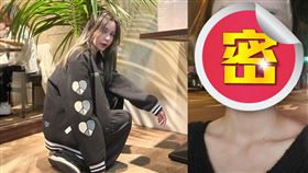 Keanna自以為敷上面膜就不會被認出。（圖／翻攝自Keanna IG）