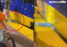 太驚悚！月台吵架推人入軌　當場遭輾斃(圖/翻攝自推特)