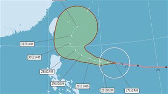 強颱瑪娃「1關鍵」發布警報　雨彈炸全台
