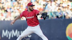 ▲Drew Gagnon（鋼龍）。（圖／味全龍球團提供）