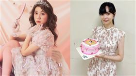 阿部瑪利亞同框替黑嘉嘉慶生。（圖／翻攝自黑嘉嘉／阿部瑪利亞 IG）