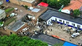 中國河北派出所爆炸！4死2失聯原因曝光（圖／翻攝自大皖新闻）