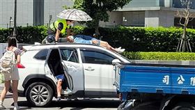 對撞,多元計程車,板橋,新北,空翻,幸運,