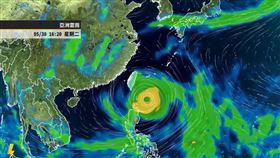 瑪娃颱風（圖／翻攝自天氣風險 WeatherRisk 臉書）