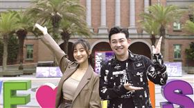 夏宇禾（左）、李明川擔任電影徵選演員活動的評審。（圖／三立藝能提供）